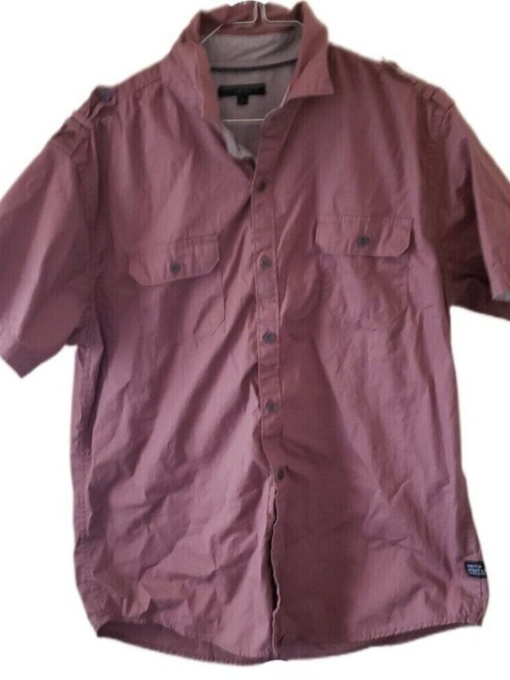 Truth Substance Men's Button Down Short Sleeve Shirt